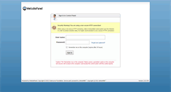 Desktop Screenshot of cp.pink.mysitehosted.com